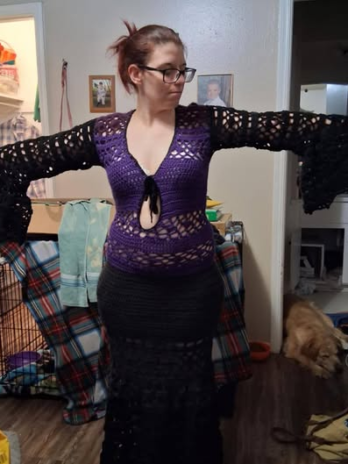 Morticia Dress